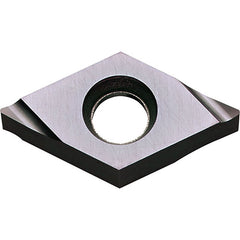 DNGU 22202 MF-F PR1225, 0.0039″ Corner Radius, 1/8″ Thick, 0.2756″ Inscribed Circle, MEGACOAT, Diamond, Turning Indexable Insert - Exact Industrial Supply