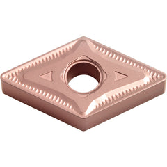 DNMG 432 GC CA320, 1/32″ Corner Radius, 3/16″ Thick, 1/2″ Inscribed Circle, TiCnulll2O3/Ti, Diamond, Turning Indexable Insert