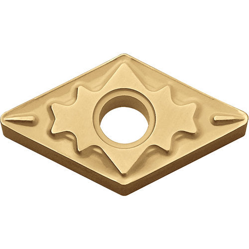 DNMG 3305 HQ CA525, 0.008″ Corner Radius, 3/16″ Thick, 3/8″ Inscribed Circle, TiCl2O3/TiN, 55 Degree Diamond, Turning Indexable Insert