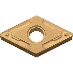 DNMG 431 HS TN60, 1/64″ Corner Radius, 3/16″ Thick, 1/2″ Inscribed Circle, TiCN/NbC, Diamond, Turning Indexable Insert - Exact Industrial Supply