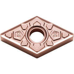 DNMG 431 KG CA320, 1/64″ Corner Radius, 3/16″ Thick, 1/2″ Inscribed Circle, TiCnulll2O3/Ti, Diamond, Turning Indexable Insert - Exact Industrial Supply