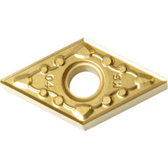 DNMG 431 MS PR1325, 1/64″ Corner Radius, 3/16″ Thick, 1/2″ Inscribed Circle, MEGACOAT, Diamond, Turning Indexable Insert - Exact Industrial Supply