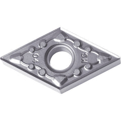 DNMG 431 MS PR005S, 1/64″ Corner Radius, 3/16″ Thick, 1/2″ Inscribed Circle, MEGACOAT HARD, Diamond, Turning Indexable Insert - Exact Industrial Supply
