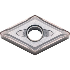 DNMG 431 SQ PR005S, 1/64″ Corner Radius, 3/16″ Thick, 1/2″ Inscribed Circle, MEGACOAT HARD, Diamond, Turning Indexable Insert - Exact Industrial Supply