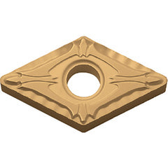 DNMG 431 XP PV710, 1/64″ Corner Radius, 3/16″ Thick, 1/2″ Inscribed Circle, TiCN (MEGACOAT NANO), Diamond, Turning Indexable Insert - Exact Industrial Supply