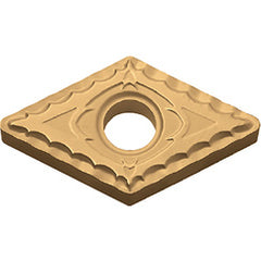 DNMG 431 XQ PV720, 1/64″ Corner Radius, 3/16″ Thick, 1/2″ Inscribed Circle, TiCN (MEGACOAT NANO), Diamond, Turning Indexable Insert - Exact Industrial Supply