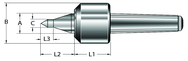 PLC-CNC-ESSSP-MT5 - CNC High Speed Heavy Duty - Live Center - Exact Industrial Supply