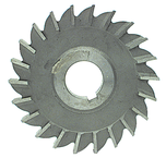 3-1/2 x 1/4 x 1 - HSS - Side Milling Cutter - Exact Industrial Supply