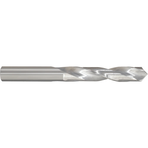 3.5 mm Dia. × 3.5 mm Shank × 35 mm Flute Length × 64 mm OAL, External Coolant, Round Solid Carbide Drill - Exact Industrial Supply