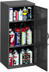 19-7/8 x 14-1/4 x 32-3/4'' (Gray) - Aerosol/Utility Storage Cabinet - Exact Industrial Supply