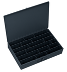 18 x 12 x 3'' - Adjustable Compartment Boxes - Exact Industrial Supply