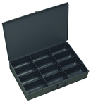 18 x 12 x 3'' - 12 Compartment Steel Boxes - Exact Industrial Supply