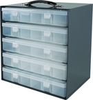 11-1/4 x 6-3/4 x 10-3/4'' - Steel Rack for Plastic Compartment Boxes - Exact Industrial Supply