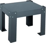 18 x 12 x 3'' - Base for Steel Compartment Box Rack - Exact Industrial Supply
