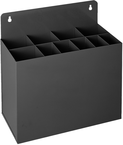 12-1/4 x 6-1/2 x 12'' - 10 Compartment Key Stock Rack - Exact Industrial Supply