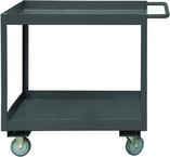 Stock Cart - 36"W X 24"D X 37-5/8"H - Gray - Exact Industrial Supply
