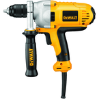 #DWD215G - 10.0 No Load Amps - 0 - 1;100 RPM - 1/2'' Keyless Chuck - Corded Reversing Drill - Exact Industrial Supply