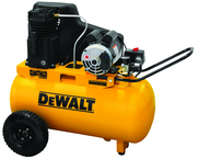 20 Gal. Single Stage Air Compressor, Horizontal, Portable - Exact Industrial Supply