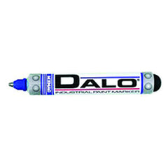 Dalo Medium Marker - Stainless Steel Ball Tip - Blue - Exact Industrial Supply