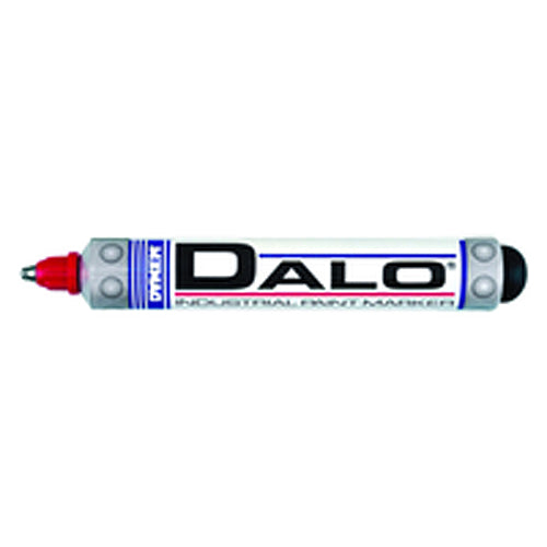 Dalo Medium Marker - Stainless Steel Ball Tip - Red - Exact Industrial Supply