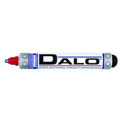 Dalo Medium Marker - Stainless Steel Ball Tip - Red - Exact Industrial Supply