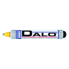 Dalo Medium Marker - Stainless Steel Ball Tip - Yellow - Exact Industrial Supply