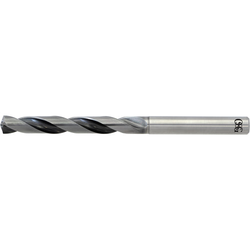 3/32″ Dia. × 3 mm Shank × 22 mm Flute Length × 70 mm OAL, 5xD, WXL, 2 Flute, Coolant Thru, Solid Carbide Drill - Exact Industrial Supply
