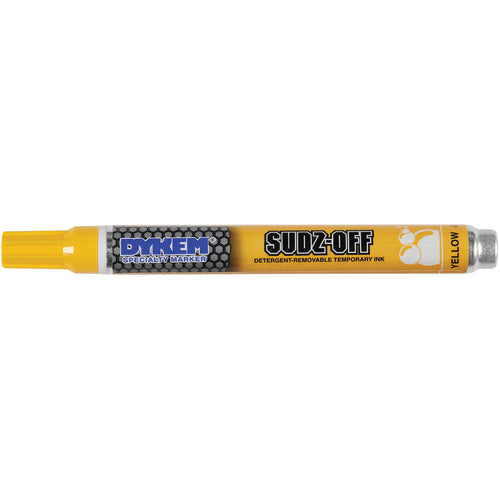 Sudz Off Marker - Medium - Yellow - Exact Industrial Supply