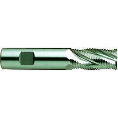 3/4 X 3/4 X 1-5/8 X 3-7/8 4Fl Reg CC Fine Rougher M42 TiAlN-Futura Coated - Exact Industrial Supply