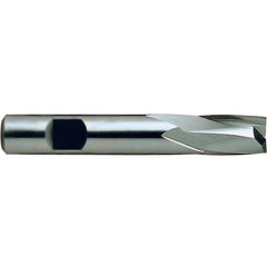 3/16″ × 3/8″ × 7/16″ × 2 5/16″ 2 Flute Square End HSS End Mill-Flat Shank - Uncoated - Exact Industrial Supply