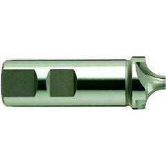 7/32X3-1/4 4FL C/R TICN EM - Exact Industrial Supply