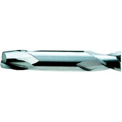 1/8 x 1/8 x 1/4 x 1-1/2 2Fl Stub DE Straight TiAlN-Futura Coated Carbide - Exact Industrial Supply