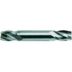 1/4 x 1/4 x 1/2 x 2-1/2 4 Fl Stub DE TiCN-Coated Carbide End Mill - Exact Industrial Supply