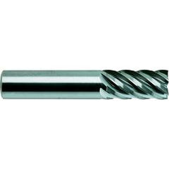 5/8-5/8-1-1/4-3-1/2 6Fl Reg SE CBD TiAlN-Futura Coated - Exact Industrial Supply