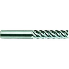 1/2-1/2-2-4 5Fl Long SE H-45 CBD TiAlN-Futura Coated End Mill - Exact Industrial Supply