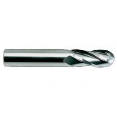 1/2 X 1/2 X 1 X 3 2Fl Reg SE Ball TiAlN-Futura Coated CBD EM - - Exact Industrial Supply