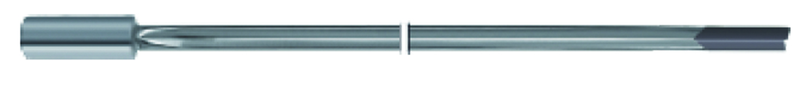 6.95mm Dia-Carbide 80XD Drill-118Â° Point-TiCN - Exact Industrial Supply