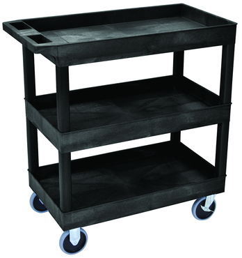 Utility Cart Tub Shelf - 32-1/4 x 18 x 37-1/4" - Exact Industrial Supply