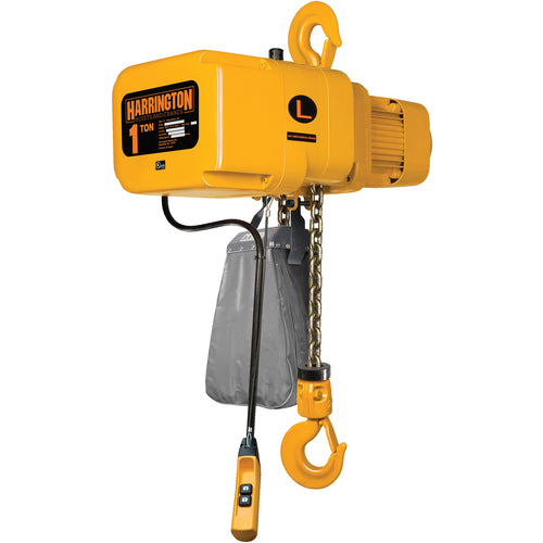 Electric Chain Hoist 1000 lb 3 Phase - Exact Industrial Supply