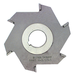 6" x 1/8" x 1-1/4" - CBD Tip Slitting Saw - Exact Industrial Supply