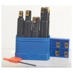 1", 1-1/4" & 1-1/2" 90 Degree Indexable End Mills PLUS 10 Inserts - Exact Industrial Supply