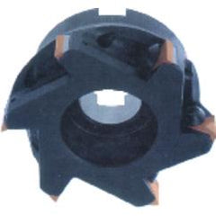 2-1/2" Dia - 1" SH - 90° Right -Shoulder Indexable Face Mill Cutter - Exact Industrial Supply