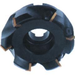 2-1/2" Dia - 12° Rake - Indexable Face Mill Cutter - Exact Industrial Supply