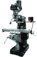 9 x 49" Table Variable Speed Mill With 3-Axis ACU-RITE DP700 (Knee) DRO - Exact Industrial Supply