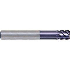 12MMX75MM R1.0 6FL H-45 STUB CUT EM - Exact Industrial Supply
