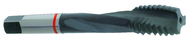 M10 x 1.25 Dia. - D5 - 3 FL - Powdered Metal-Std Spirl FL Tap - Red Ring---NOTE-2015 Catalog Misprint-This tap is for High Tensile Materials up to 48 HRc - Exact Industrial Supply