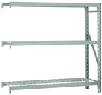 72 x 18 x 72" - Shelving Add-On Unit (Silver) - Exact Industrial Supply