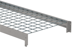 72 x 24" - Additional Shelf Only (Silver) - Exact Industrial Supply