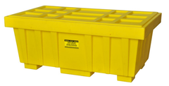 110 GAL SPILL KIT BOX YELLOW W/COVER - Exact Industrial Supply