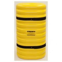 9" COLUMN PROTECTOR ROUND YELLOW - Exact Industrial Supply